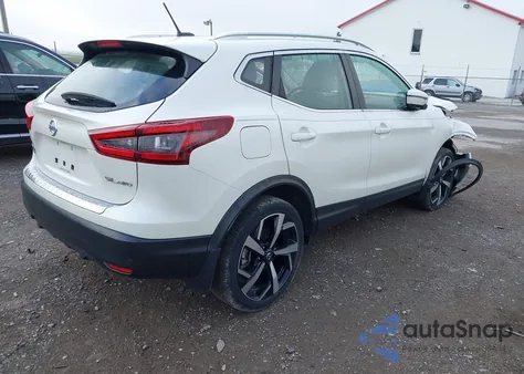 2022 Nissan Rogue Sport Sl Awd Xtronic Cvt from USA, damaged, VIN JN1BJ1CW1NW492525